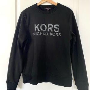 Michael Kors Black Logo Sweatshirt